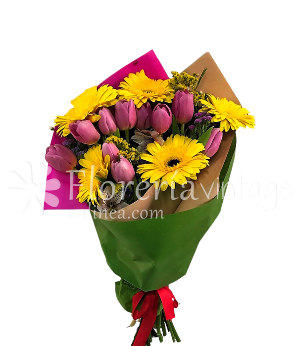 floreria-en-torreon-10Y5TULG-BQT-10-tulipanes-5-gerberas