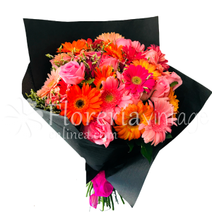 floreria-en-torreon-16G12R-BQT-gerberas-y-rosas-bouquet