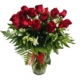 10 ROSAS EN VIDRIO